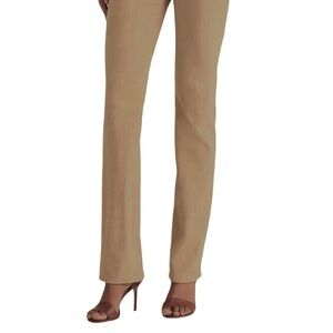 Ralph Lauren COLLECTION Suede Pants Size 12 Straight Leg - Exquisite!